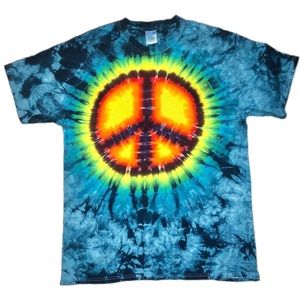 Tie Dye Peace Sign T-Shirt
